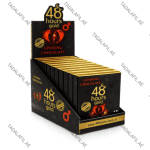 48 Hours Gold Ginseng Chocolate display packaging on white background