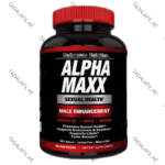 Alpha MAXX Male Enhancement Capsules bottle on white background