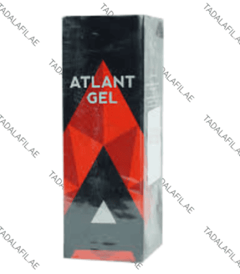 Atlant Gel for Men packaging box on white background