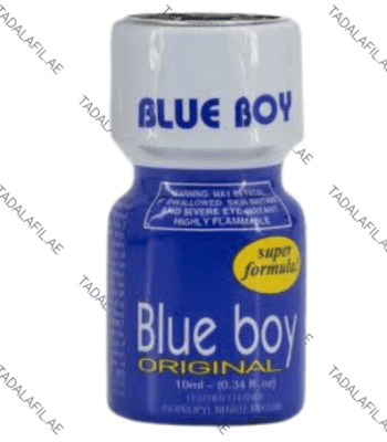 Blue Boy Original bottle on white background
