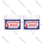 Egyptian Magic Original Cream twin jar packaging for skincare and moisturizing