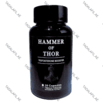 Hammer Of Thor Capsules supplement bottle for male performance and vitality support