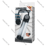 Electric Men Penis Gauge Pump packaging box on white background