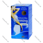 Natural Max Slimming Capsule packaging box on white background