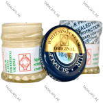 Dalfour Beauty Whitening Cream jars on white background