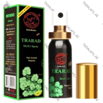 Tarad Herb Sex Spray bottle with spray nozzle and packaging box on white background