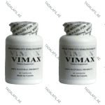 Vimax 30 Capsules supplement bottles on white background