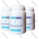 XtraSize Capsules supplement bottles on white background