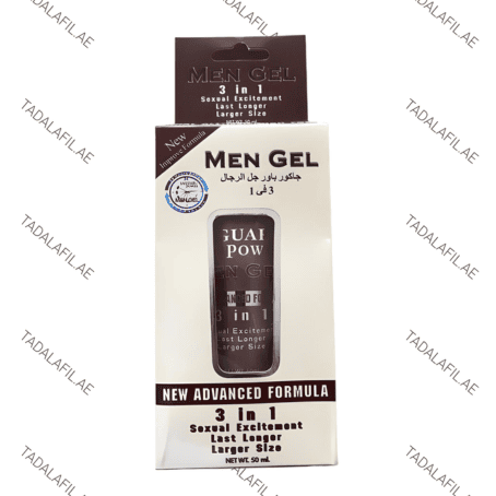 Jaguar Power Men Gel 3 in 1 product box on white background