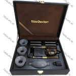Size Doctor Pro Extender in UAE premium extender kit with adjustable support system, vacuum accessories, silicone comfort cups, hand pump, and luxury presentation storage box.