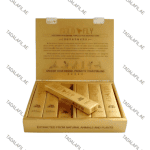Spanish Gold Fly sex drops display box with sachets on white background
