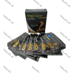 Vega Extra Cobra 200mg oral jelly sachets and box on white background